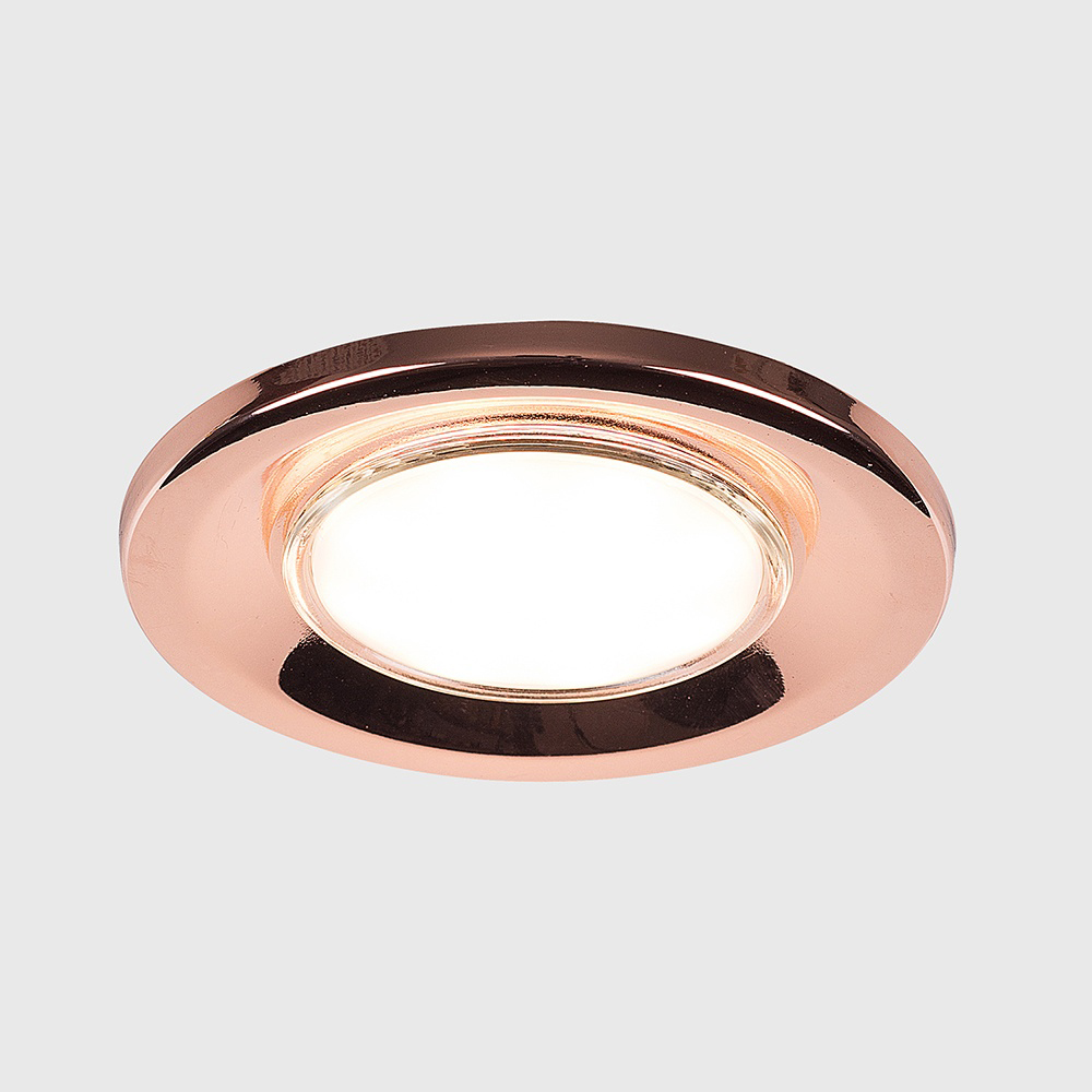 ValueLights Copper Warm White LED Ceiling Downlight 10 Pack Image 2