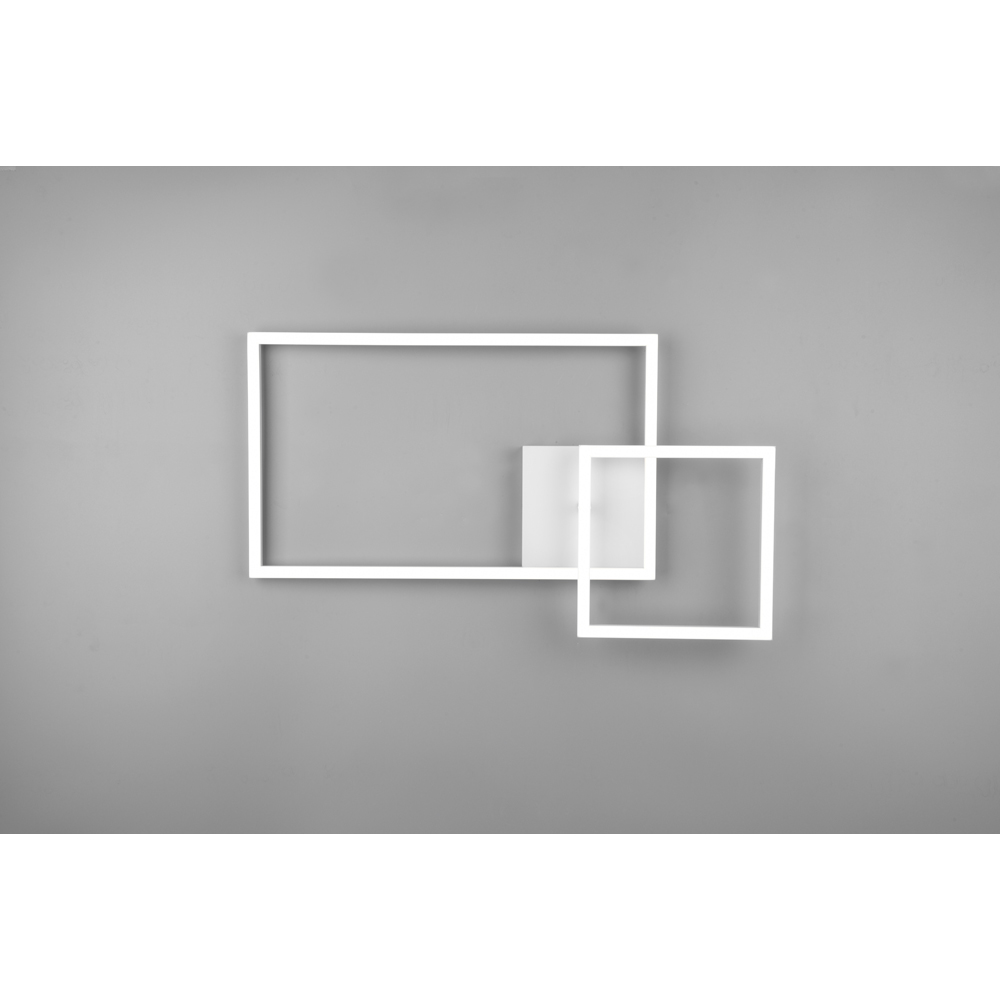 TRIO Padella Matt White LED Ceiling Light Image 5