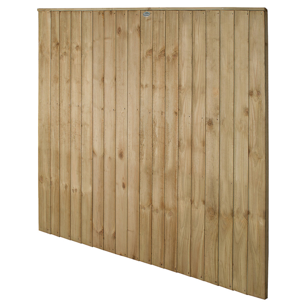 Forest Garden 6 x 5'6ft Closeboard Fence Panel Image 2