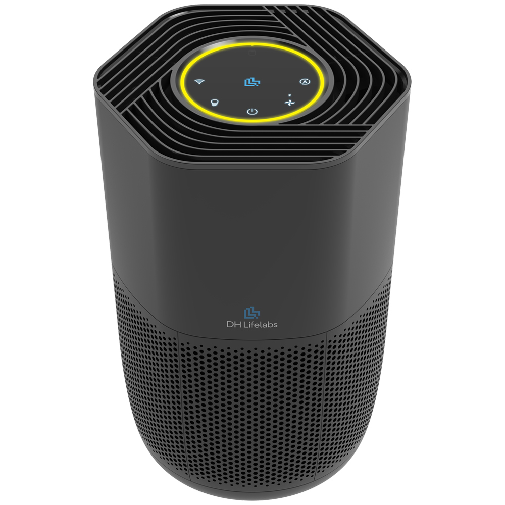 DH Lifelabs Sciaire Essential Air Purifier with HEPA Filter Black Image 7