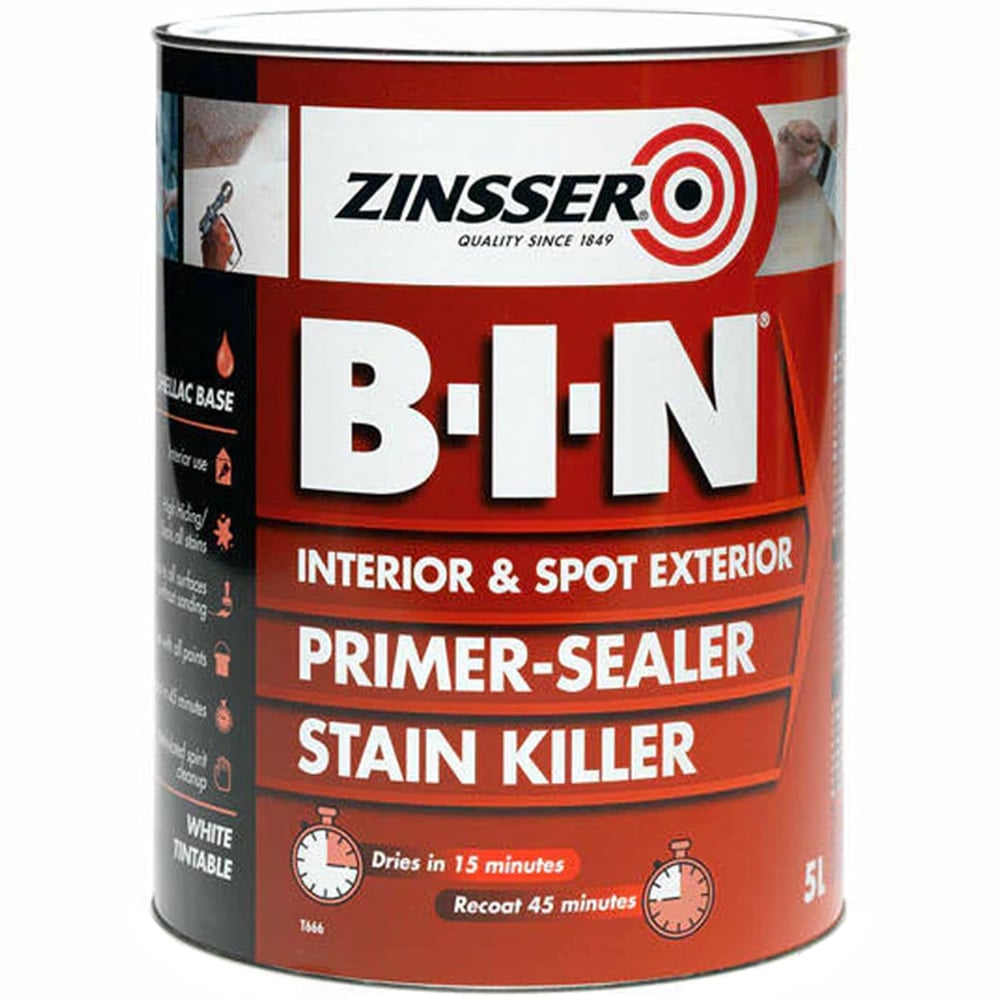Zinsser Bin White Primer 500ml Image