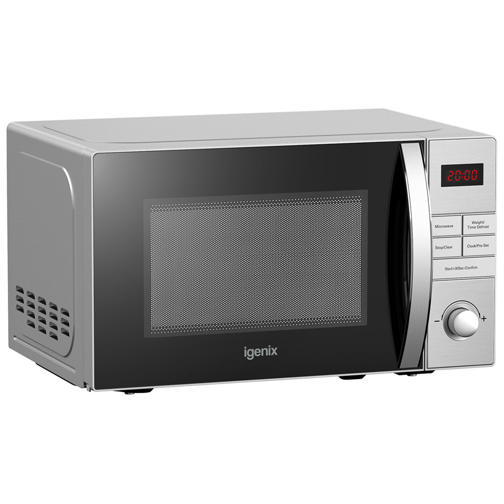 Igenix IGM0821SS 20L Stainless Steel Digital Combination Microwave Image 3