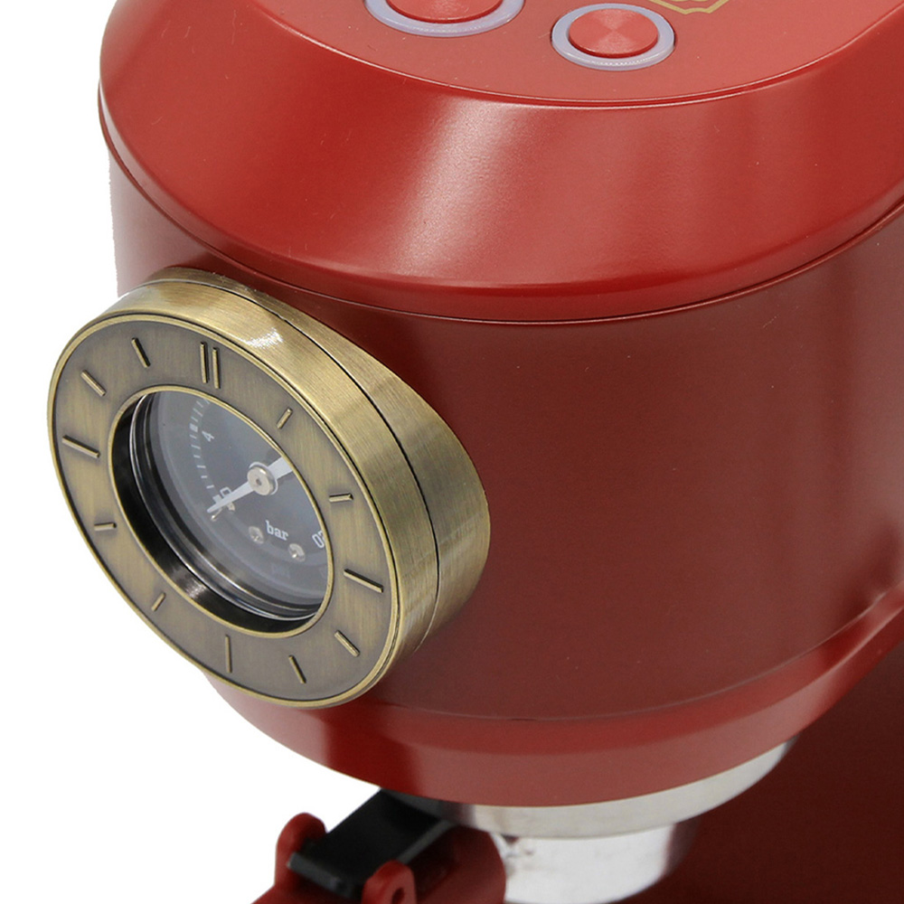 Kaiser Empire Bordeaux Red Espresso Coffee Machine Image 7