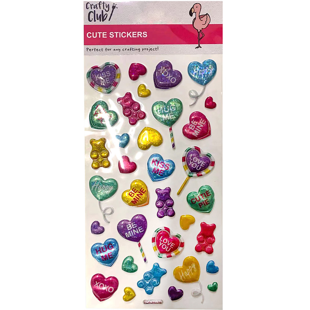 Crafty Club Cute Stickers Image