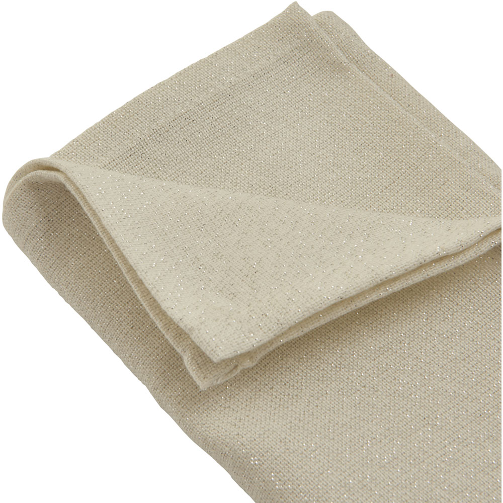 Wilko Silver Table Runner 30 x 180cm Wilko