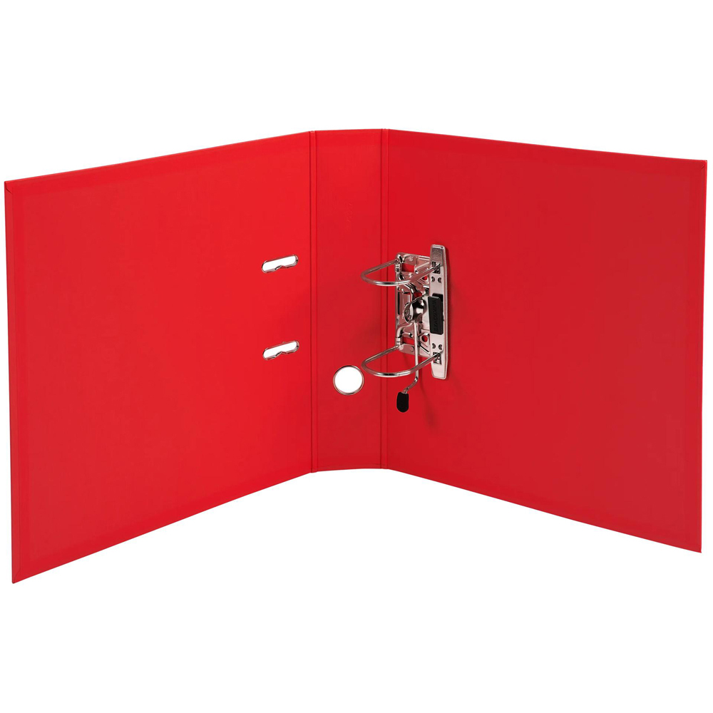 Exacompta PremTouch A4 Red PVC Level Arch File 10 Pack Image 5
