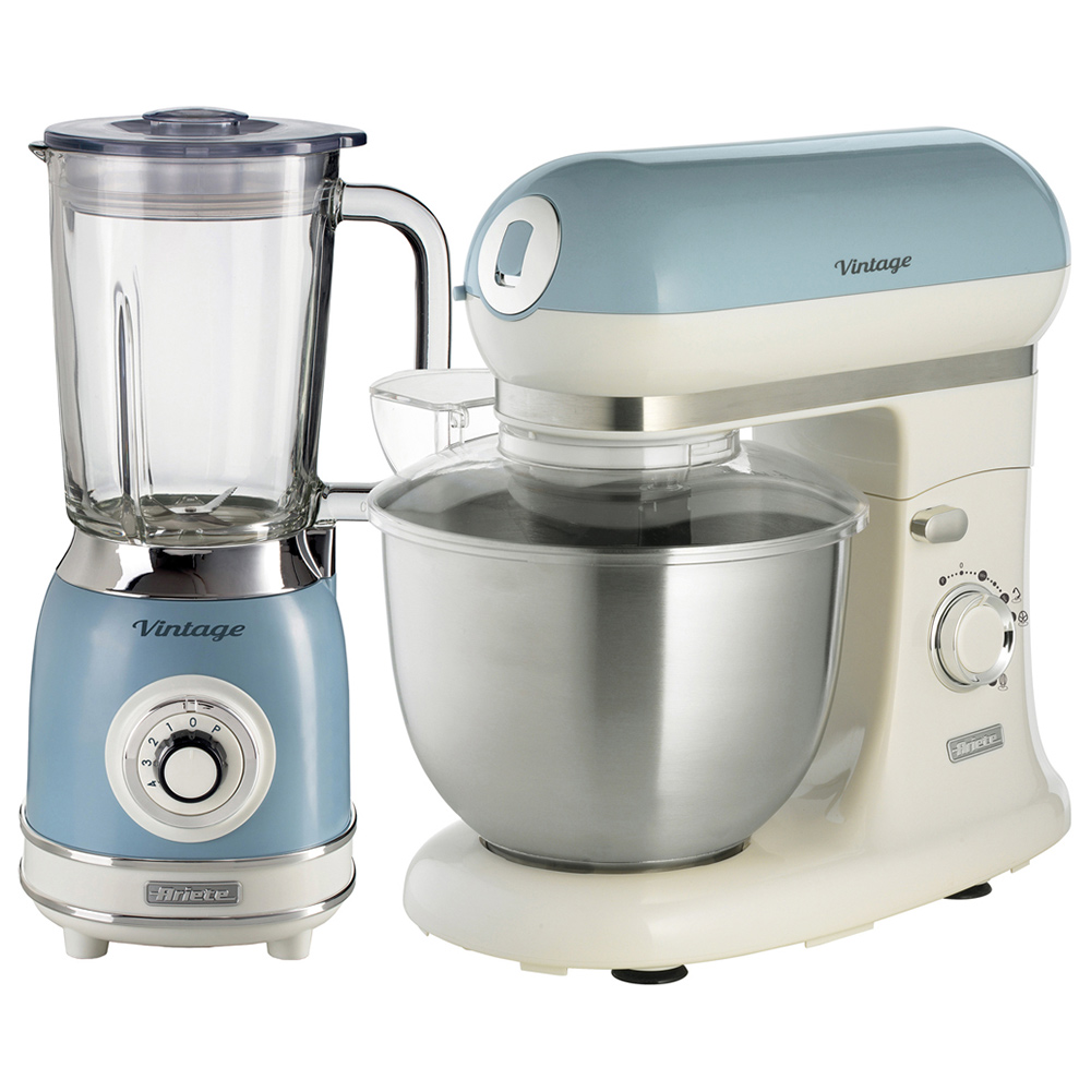 Ariete ARPK38 Blue Glass Blender and Stand Mixer Image 1