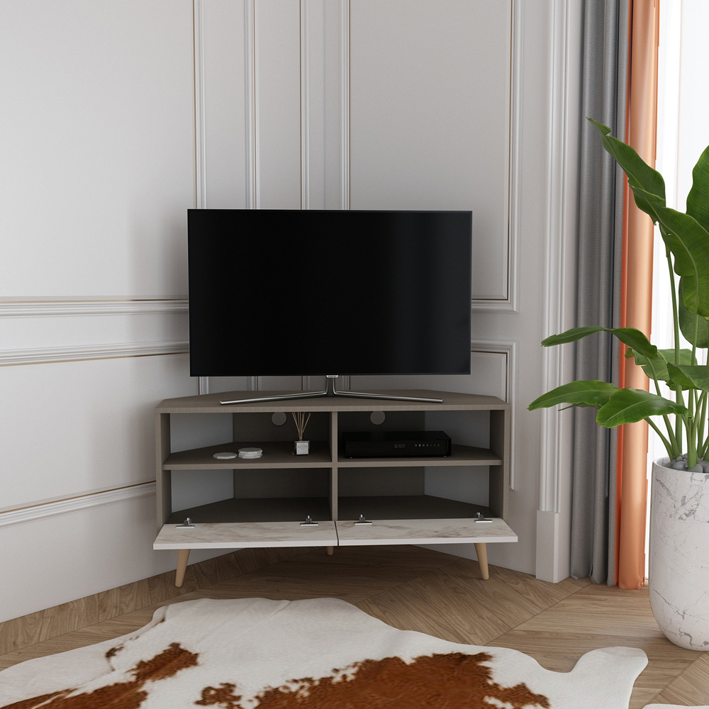 Decorotika Aura 2 Drawer 2 Shelf Galaxy Ephesus TV Unit Image 4