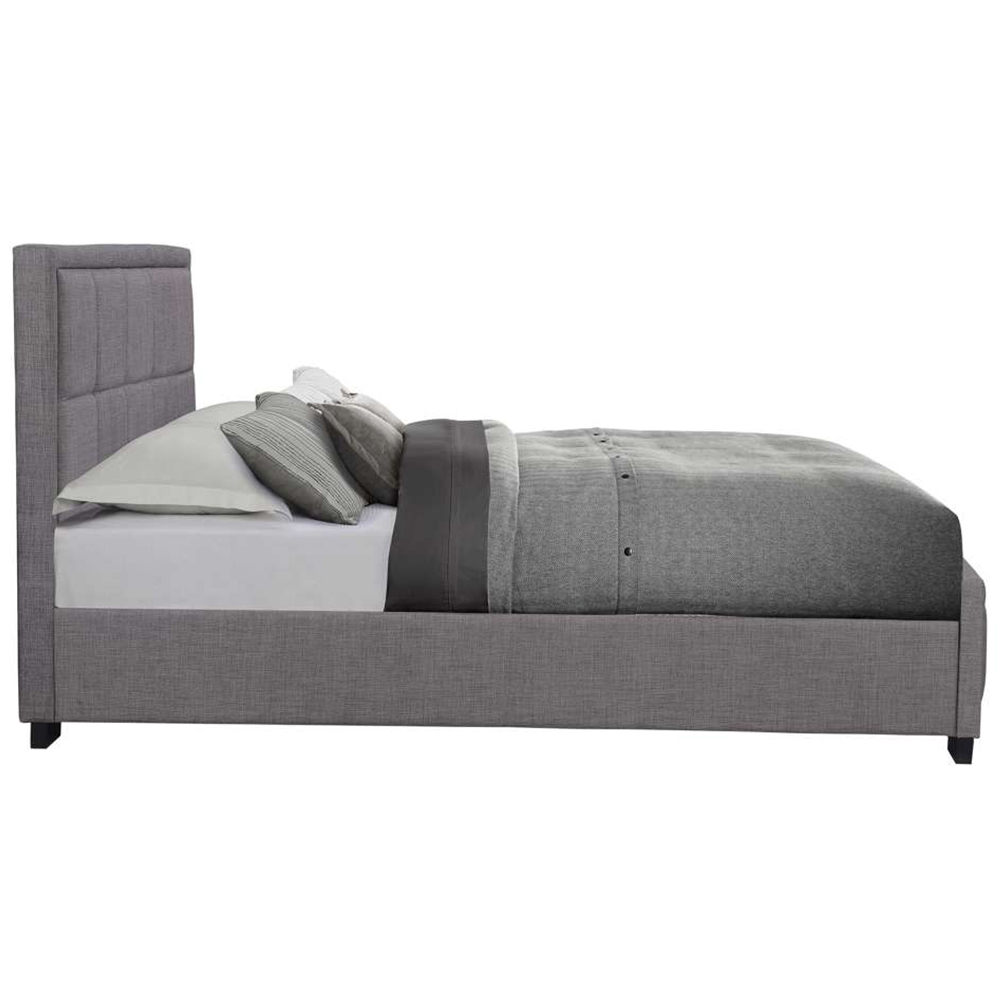 Hannover King Size Steel Velour Bed Frame Image 3