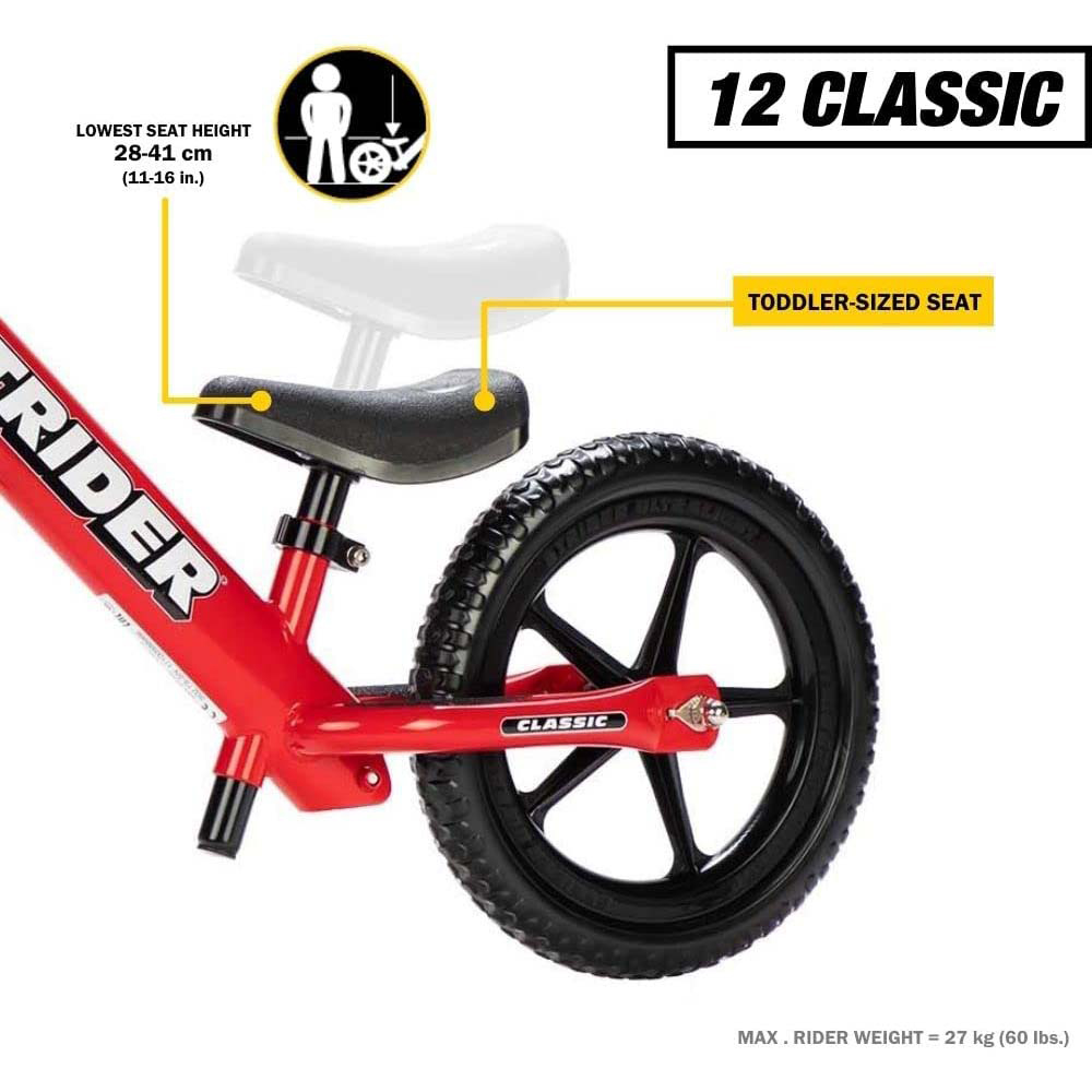 Strider Classic 12 inch Pink Balance Bike Image 8