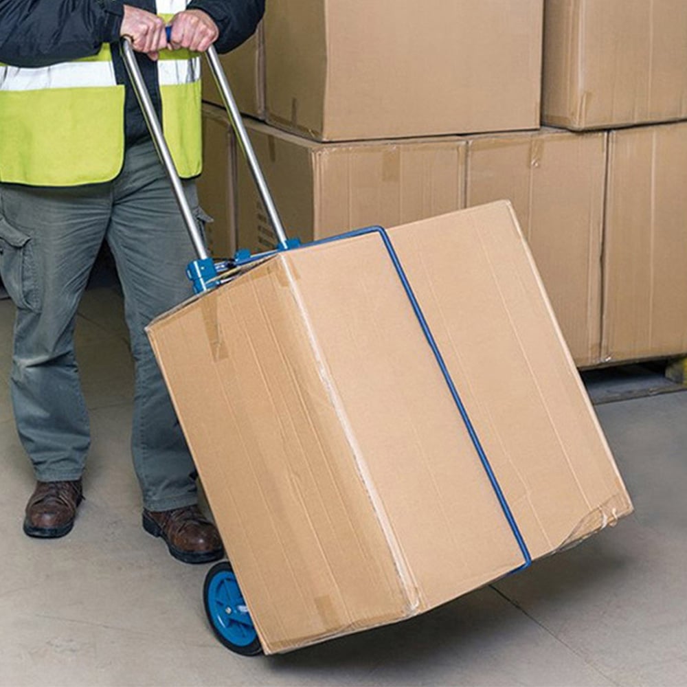 Draper 125kg Heavy Duty Fold Flat Sack Truck Image 4