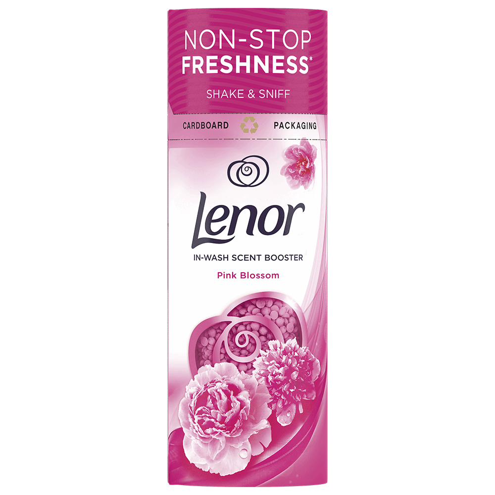 Lenor In-Wash Pink Blossom Scent Booster Beads 176g Image 2