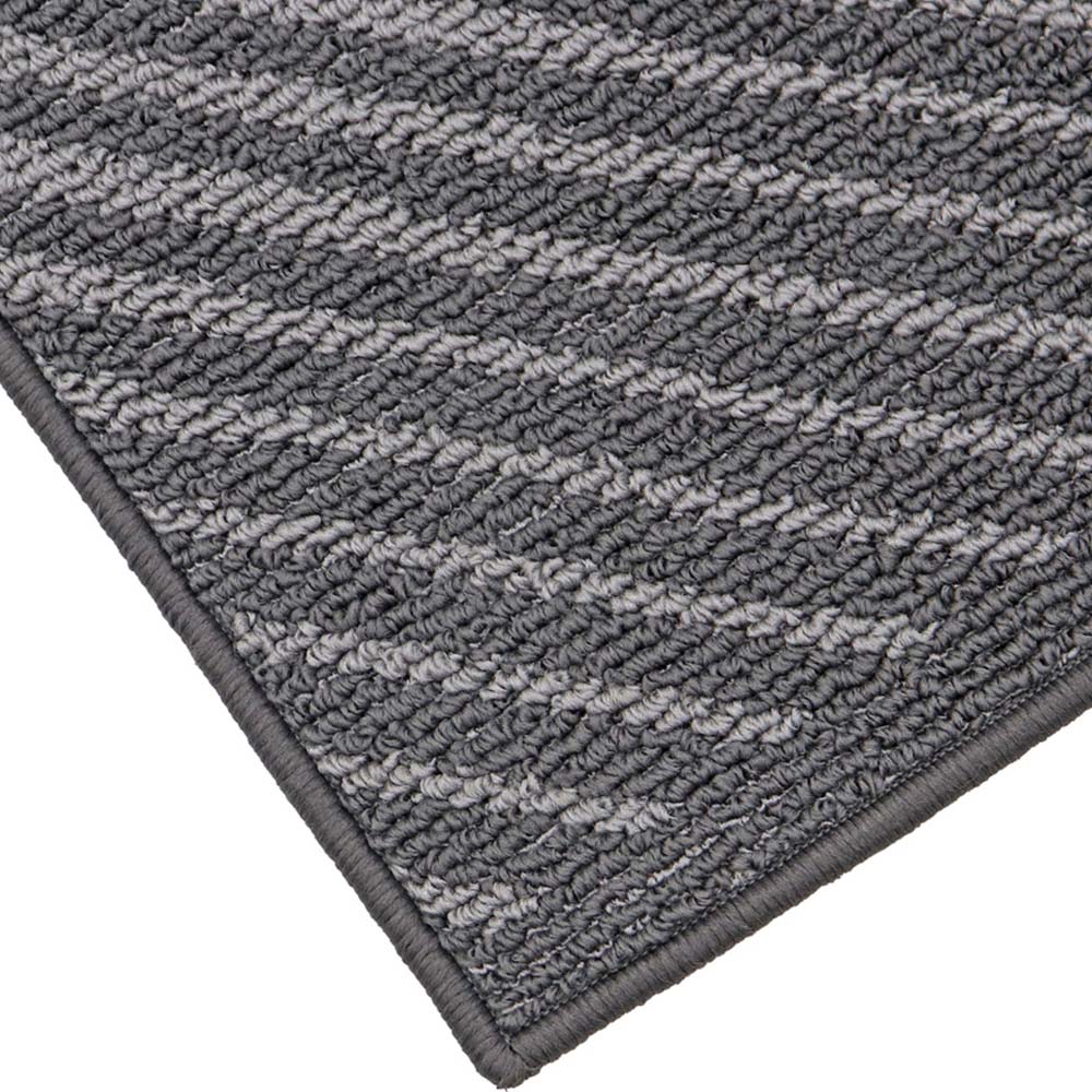JVL Stellar Grey Indoor Washable Runner 57 x 150cm Image 3