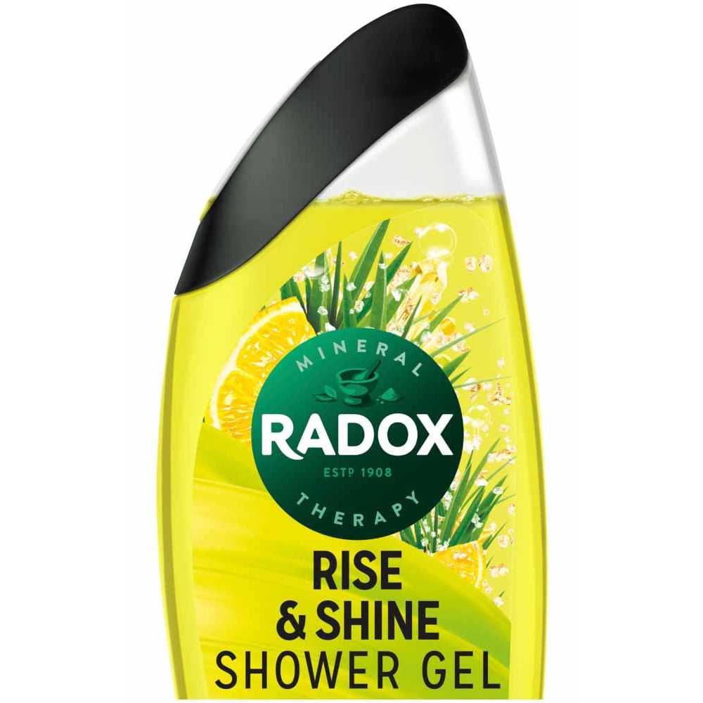 Radox for Men Rise and Rise and Shine Shower Gel 250ml Image 2