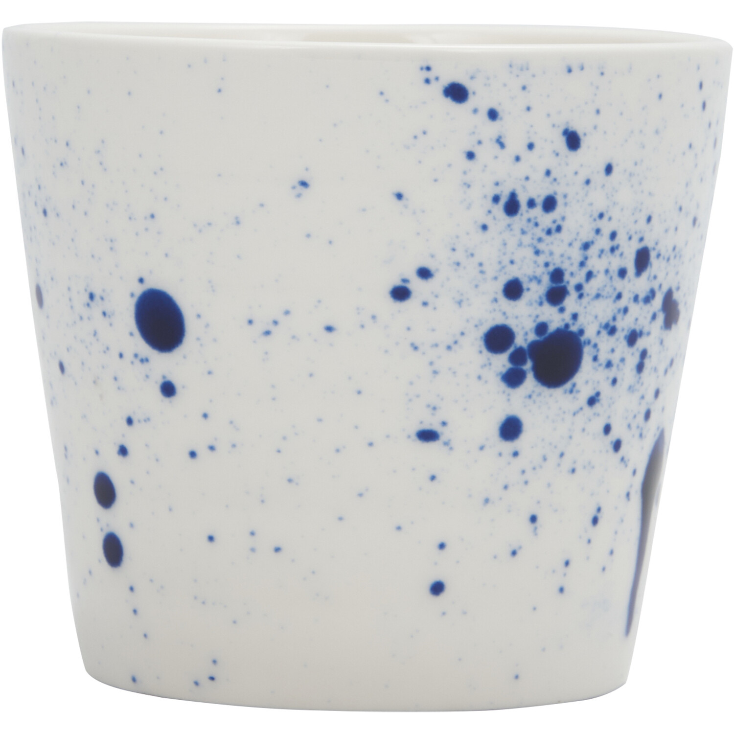 Blue Splatter Mug - White Image 3
