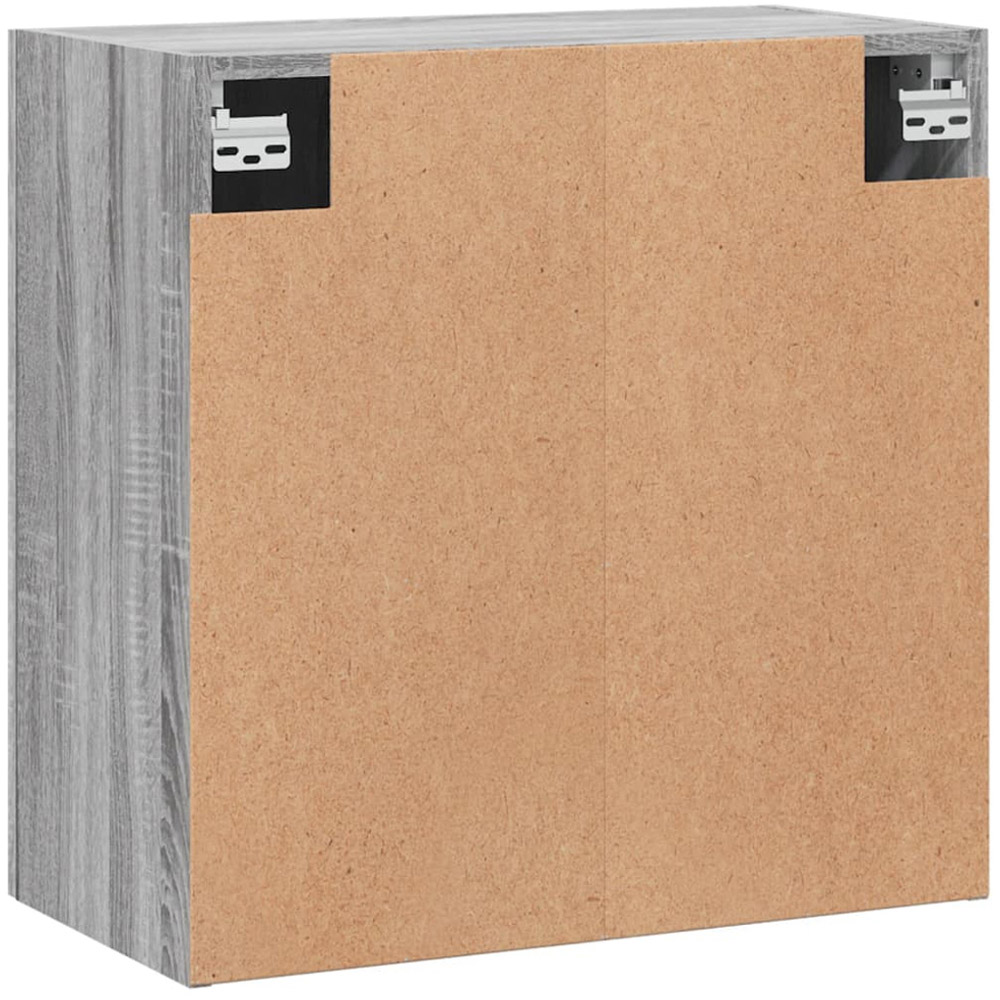 vidaXL 2 Door Grey Sonoma Wall Cabinet Image 8