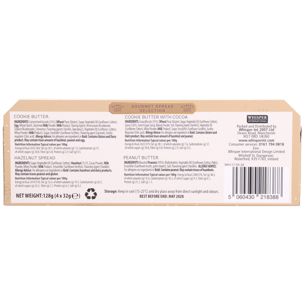 Pack of 4 Market Lane Gourmet Spreads Image 2