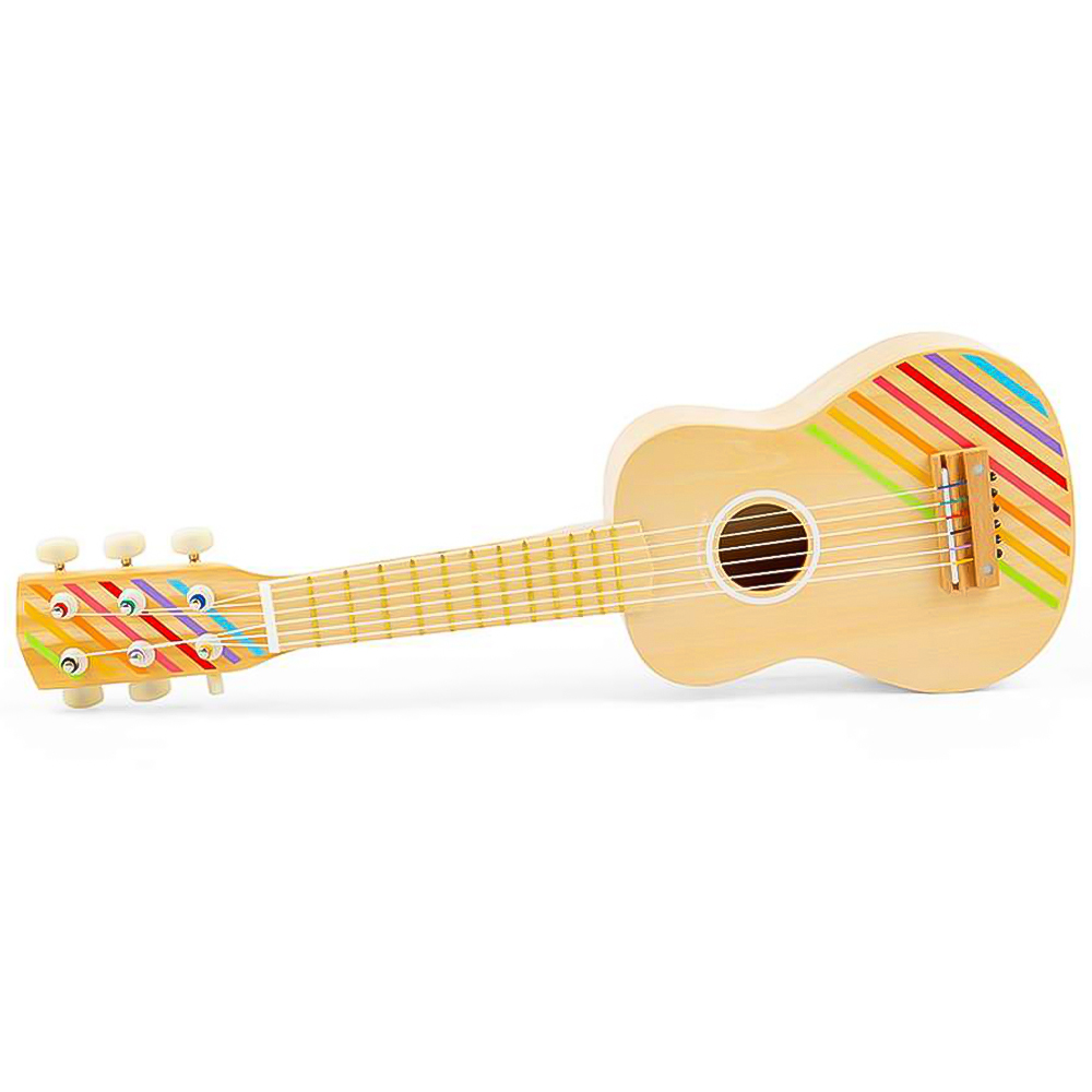 Bigjigs Toys Kids Wooden Ukelele Guitar Image 4