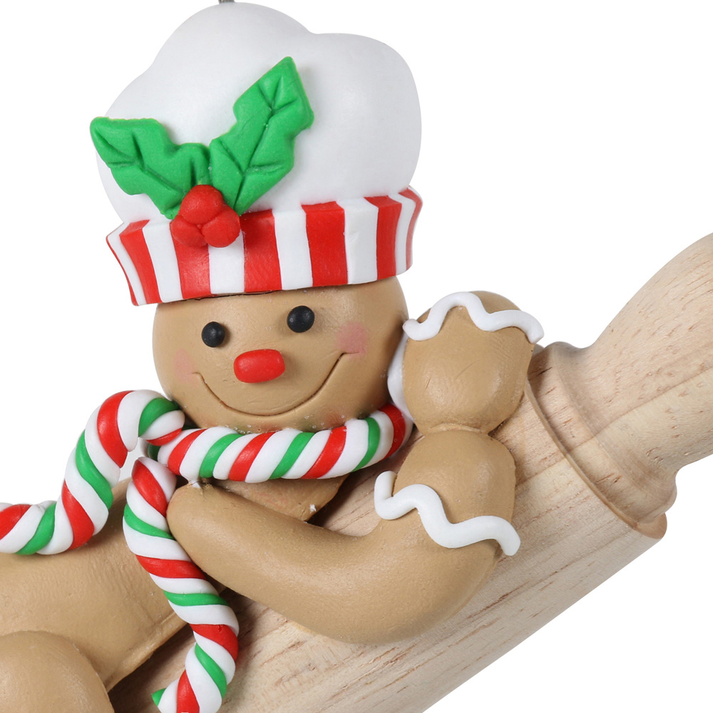 Rolling Pin Gingerbread Decorations Image 4