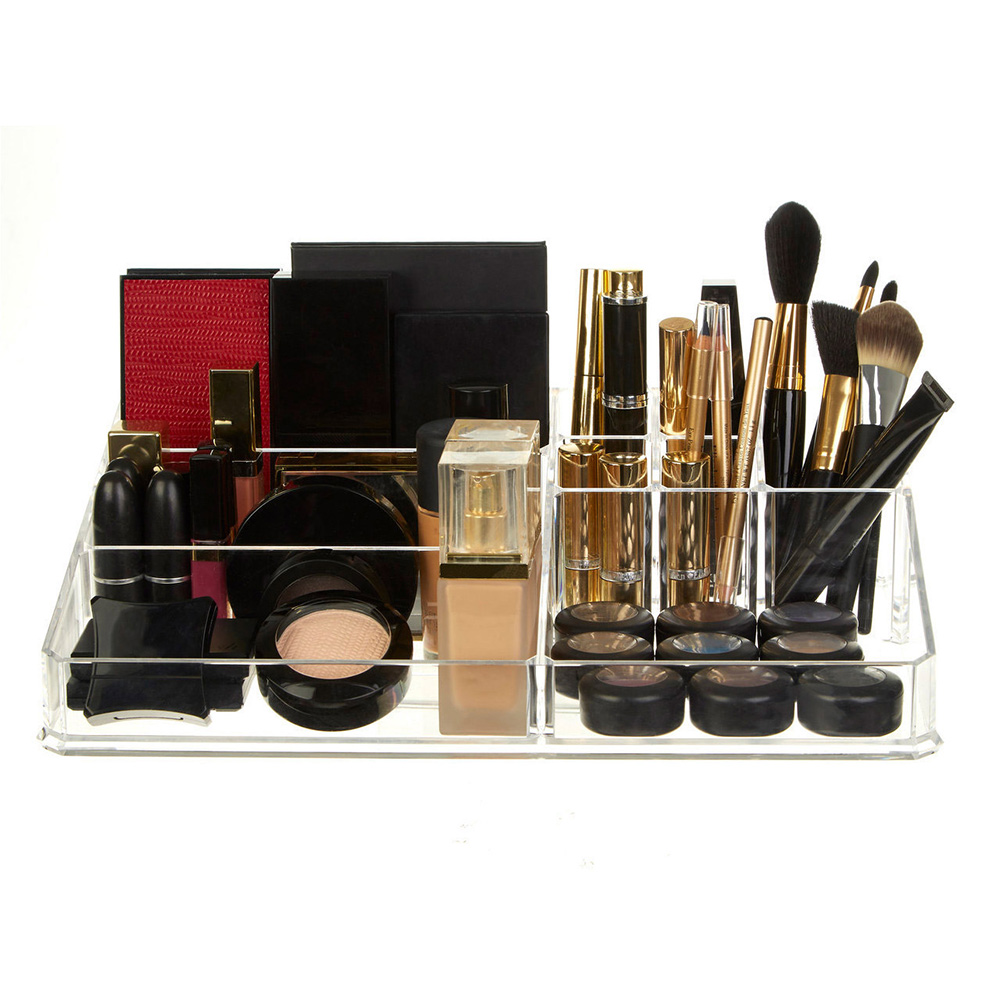 Premier Housewares Clear Cosmetic Organiser Image 2