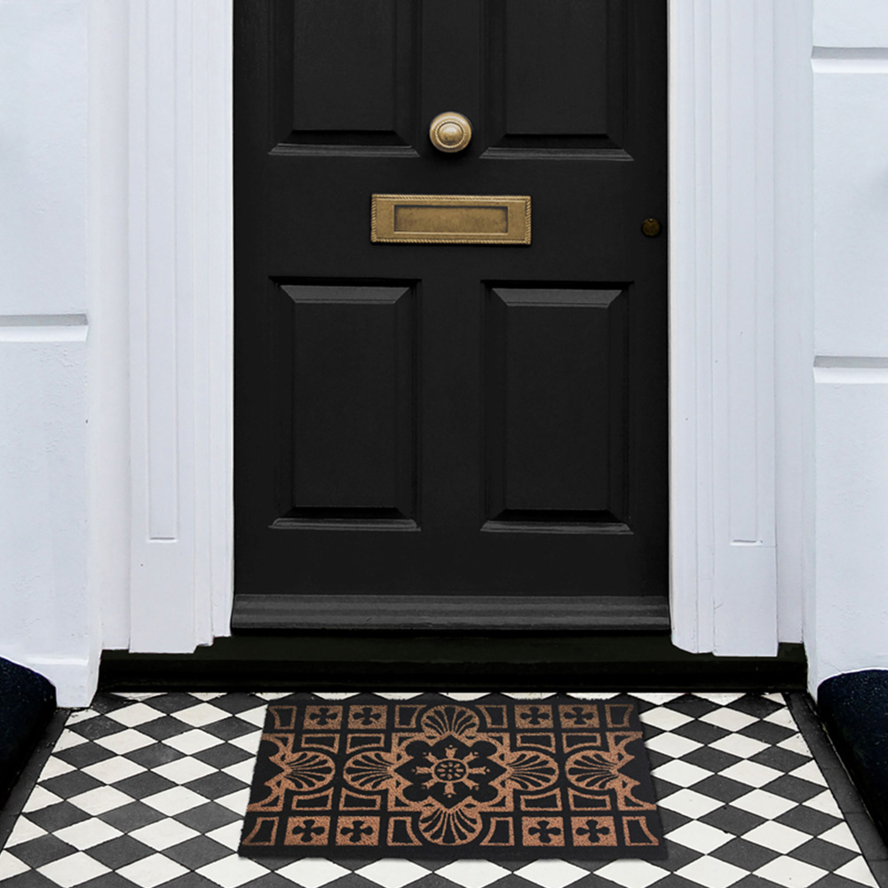 RHS Gertrude Jekyll Tile Latex Backed Door Mat 45 x 75cm Image 5