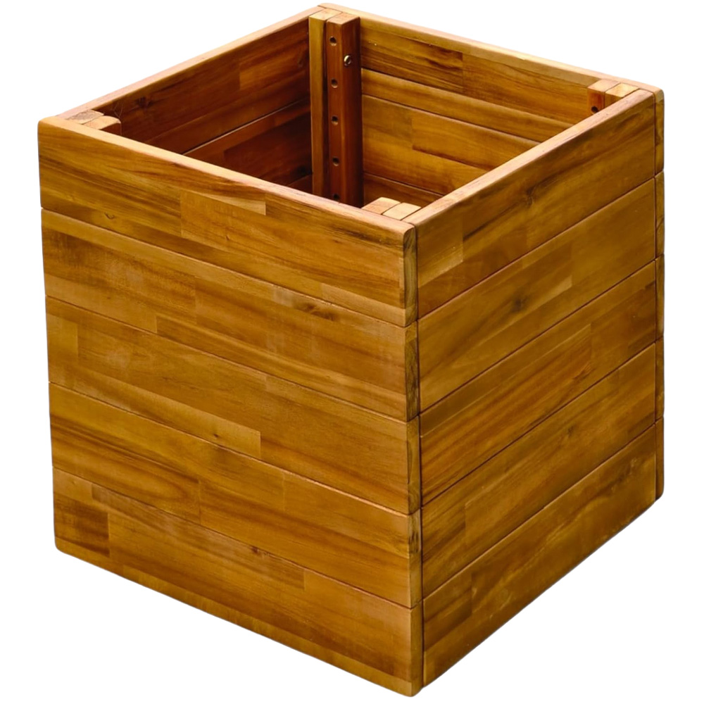 Thompson & Morgan Acacia Planter Box 40 x 40 x 42.5cm Image 1