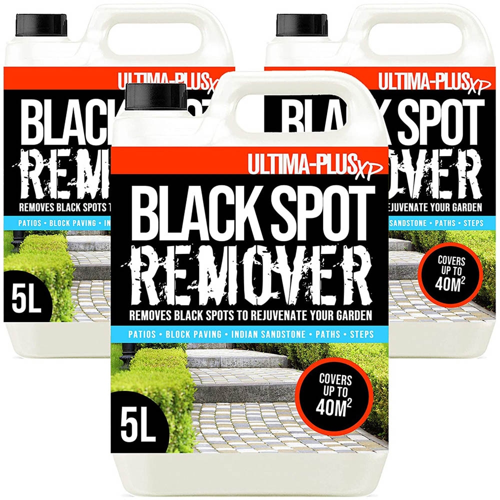 Ultima Plus XP Black Spot Remover 15L Cleaning Liquid 5L 3 Pack Image 1