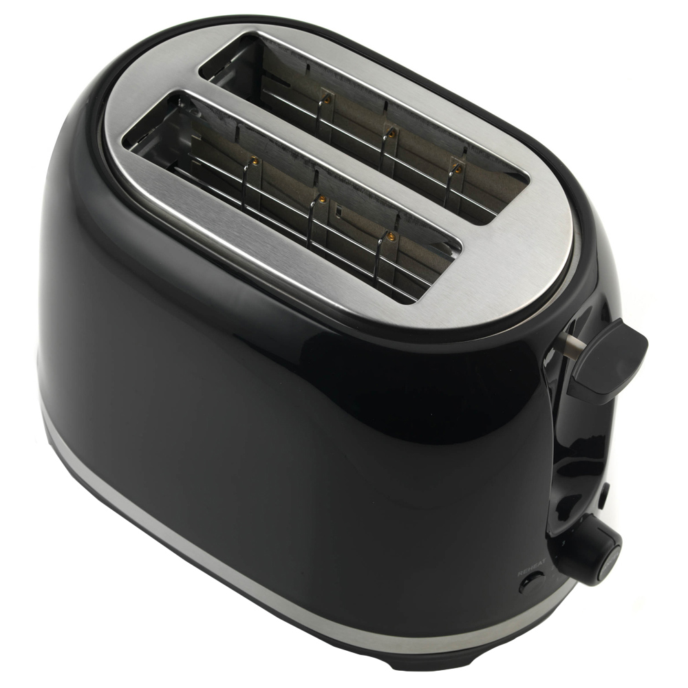 Salter Black Deco 2 Slice Toaster 850W Image 1
