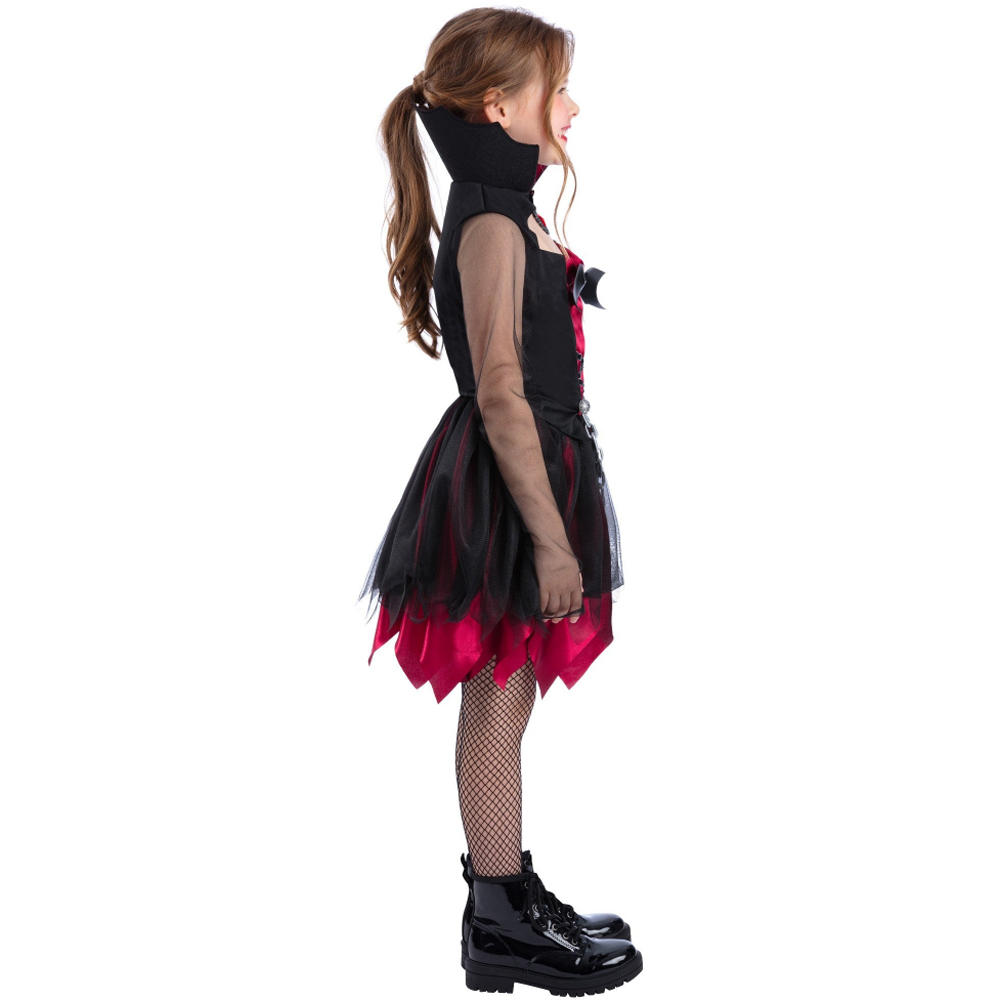 Rubies Girls Grunge Vampire Halloween Costume 7-9 Years Image 3