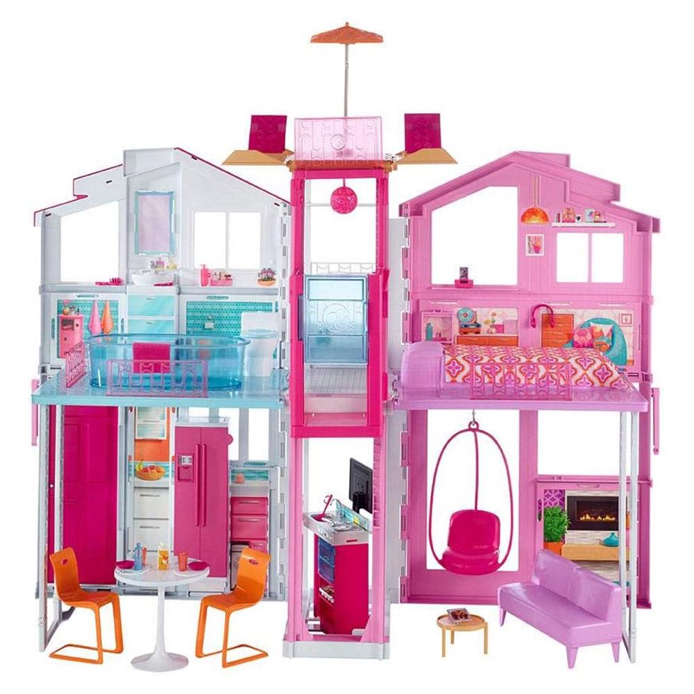 Barbie 3 Story Townhouse Image 1