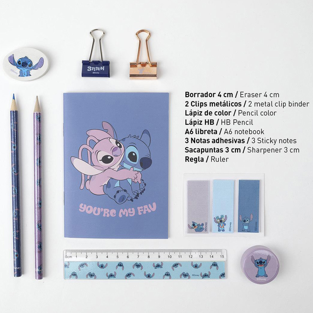 Stitch Back To School Set 3D Backpack and Stationary Set Image 5