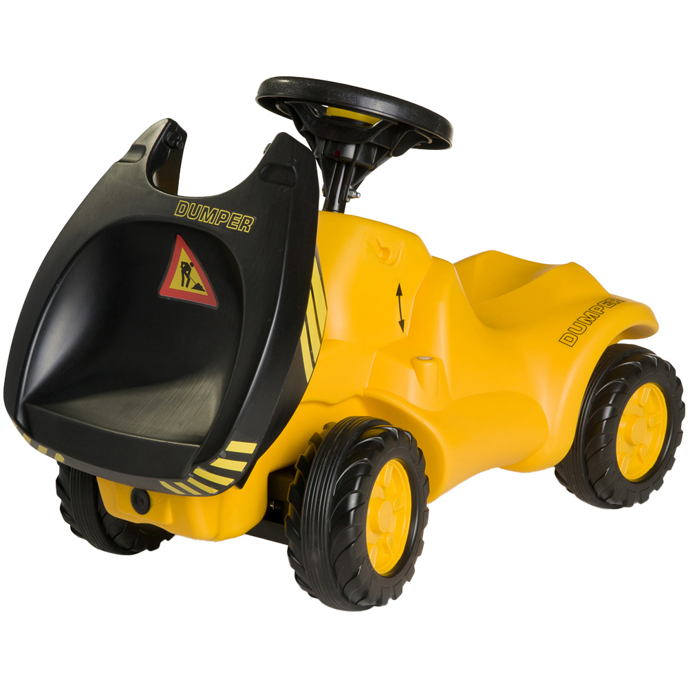 Robbie Toys Yellow Dumper Mini Tractor with Tipping Dumper Image 2