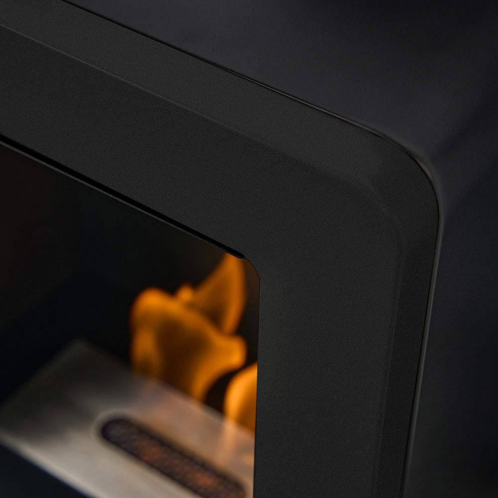 Adam Mira Black Bio Ethanol Stove 3000W Image 6