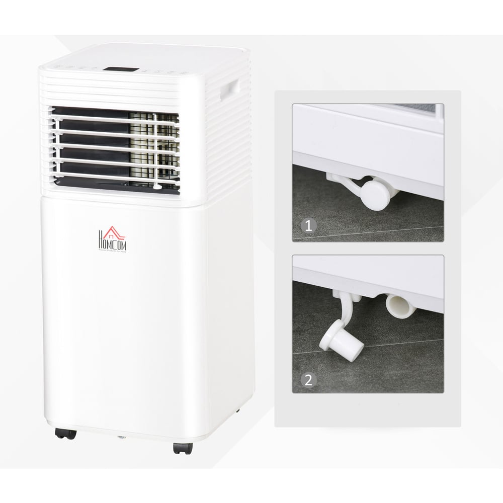HOMCOM White 9000BTU 4 in 1 Air Conditioner Image 3