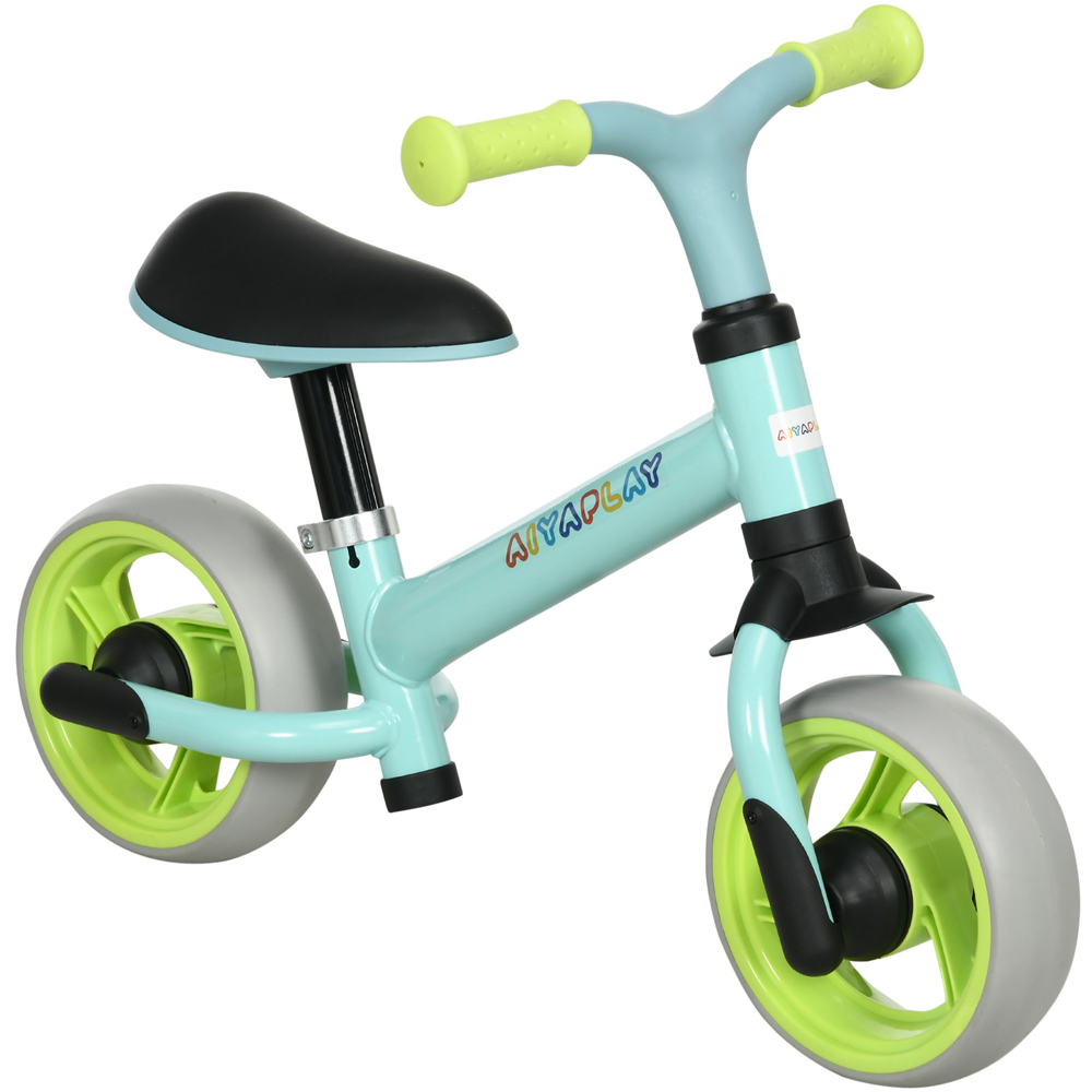 Tommy Toys Green Lightweight Baby Balance Bike Image 1