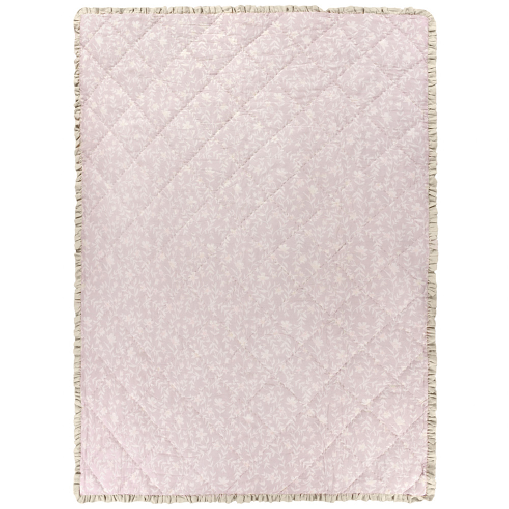Wylder Amelia Blush Nature Quilted Bedspread 150 x 200cm Image 4