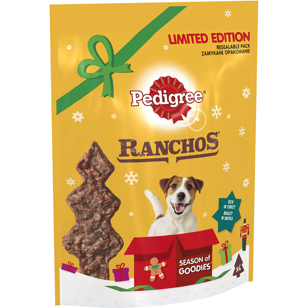 Pedigree Ranchos Meaty Christmas Tree Dog Treats 52g Image 2