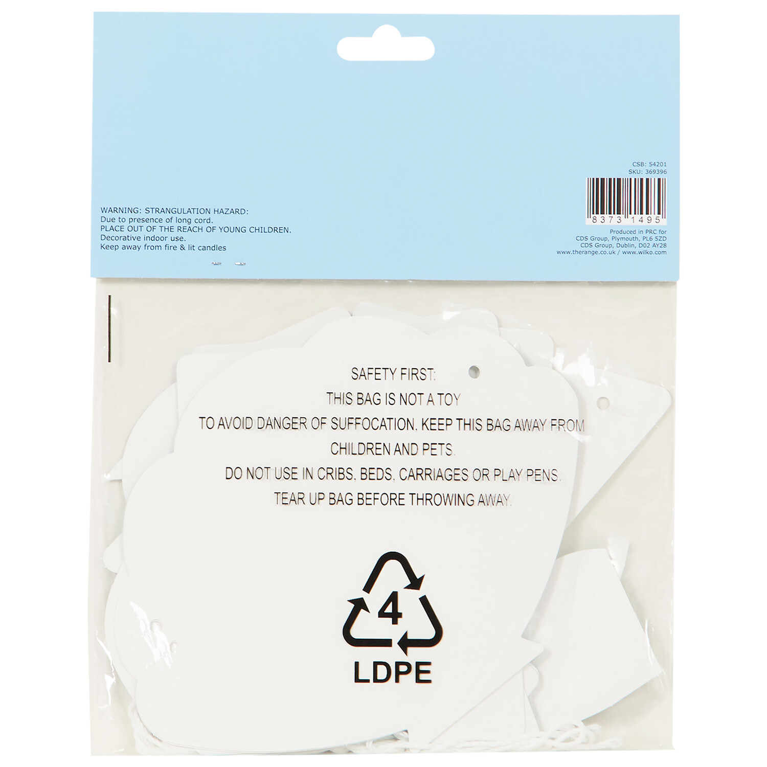 Mermaid Party Happy Birthday Banner - Multicolour Image 2