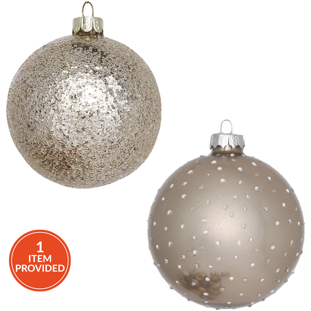 Shiny Mocha Bauble - Mocha Image 1