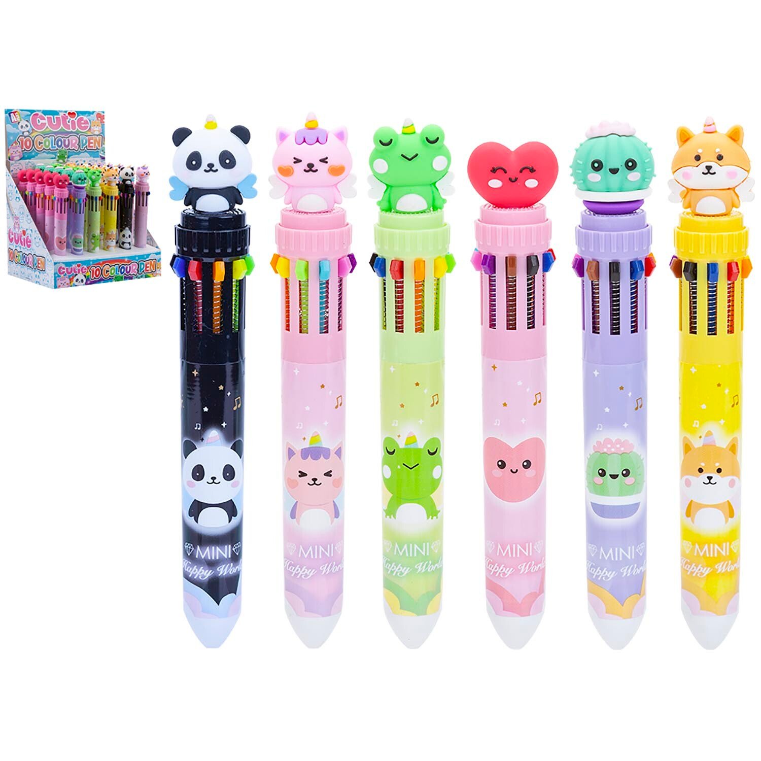 Cutie 10 Colour Pen Image