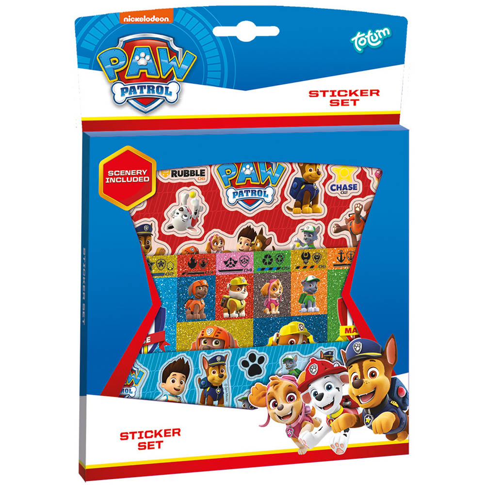 Paw Patrol Large Sticker Box Image 1