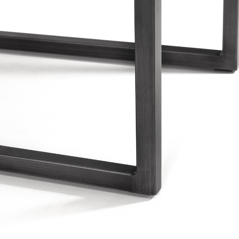 Julian Bowen Brooklyn Set of 2 Brown Dining Chair Image 6