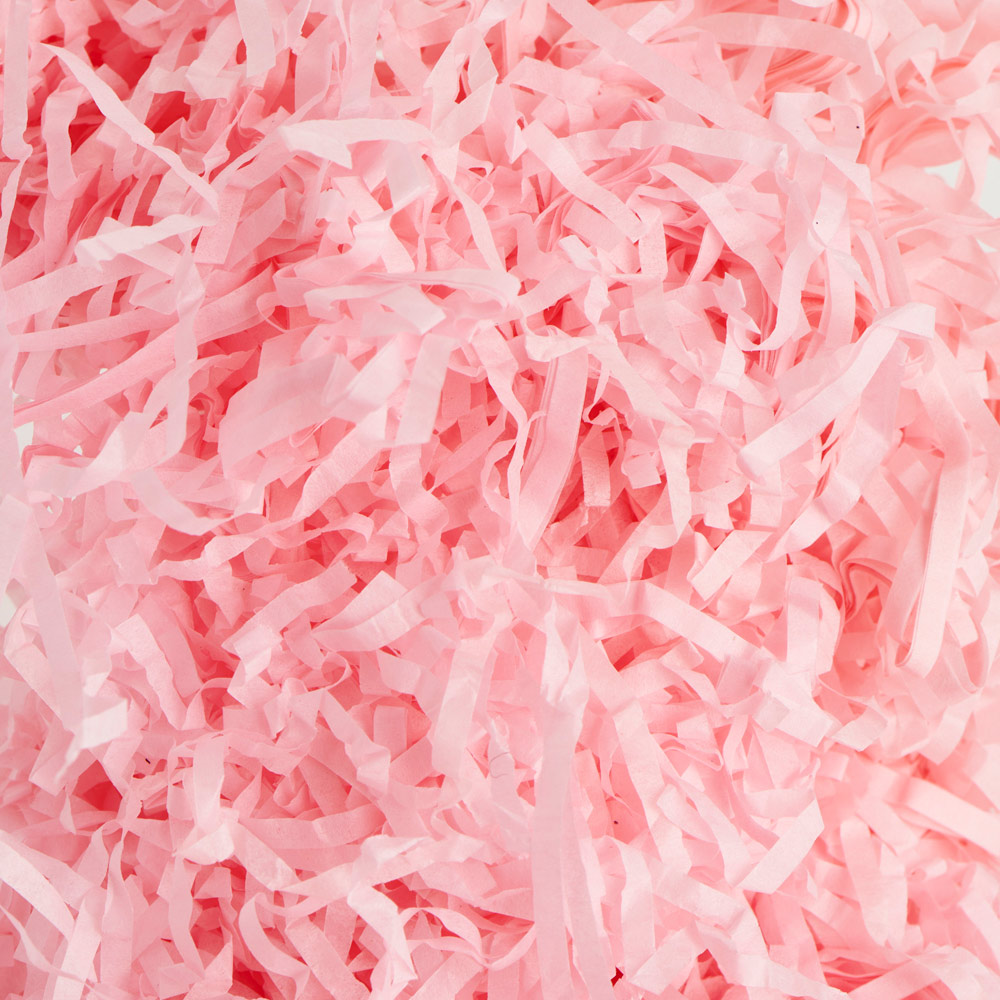 Wilko Shredded Paper Pink Image 1