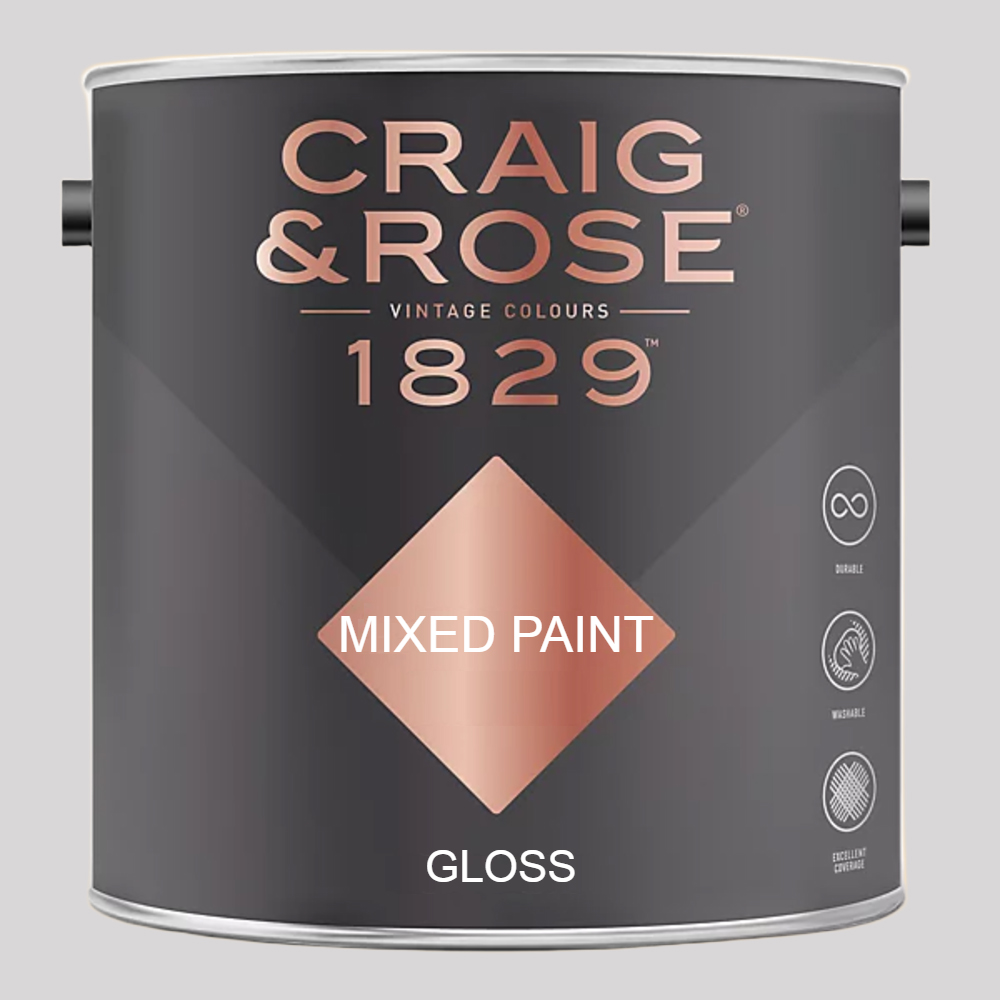 Craig & Rose 1829 Vintage Walls Wood and Metal Hermitage Gloss Mixed Paint 2.5L Image 2