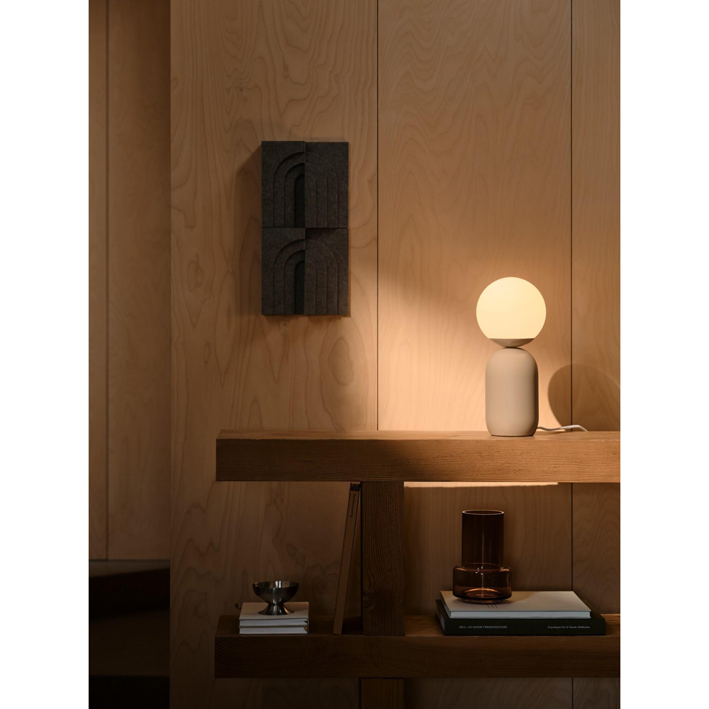 Nordlux Notti Light Brown Opal Glass Shade Table Lamp Image 6