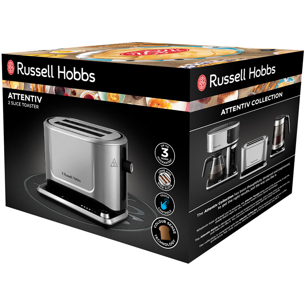 Russell Hobbs Attentiv 2 Slice Toaster 1640W Image 6
