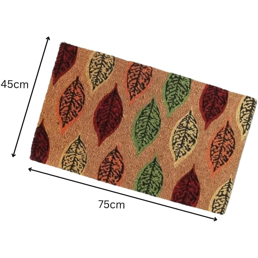 Garden Mile Autumn Leaves Non Slip Door Mat Image 3