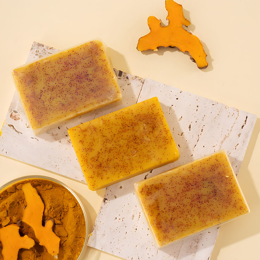 Avilo Turmeric and Kojic Acid Soap Bar 3 Pack Image 5