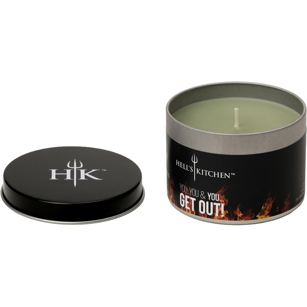 Hell's Kitchen Basil Patchouli and Geranium Scented Candle Image 5