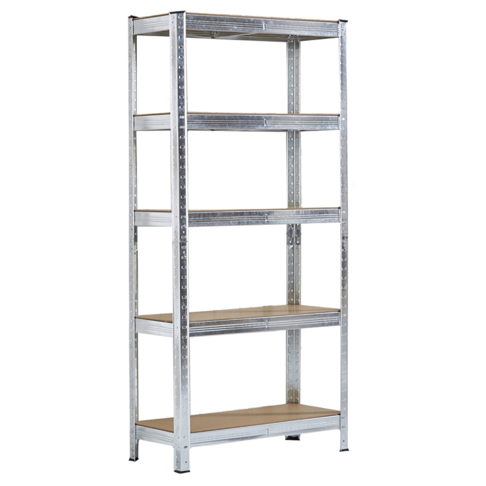 Neo Galvanised 5 Tier Garage Shelving Racking Image 1